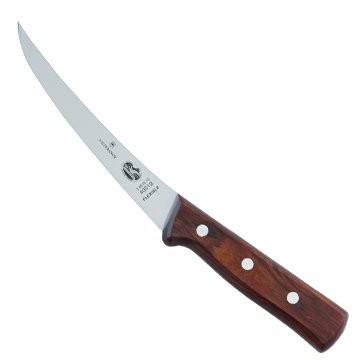 Victorinox Boning Knife with Semi Stiff, Curved, 5, Black