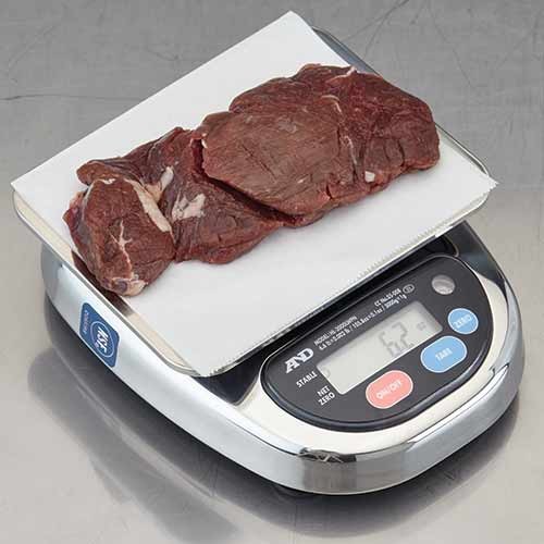Washdown safe scale - venison weighing