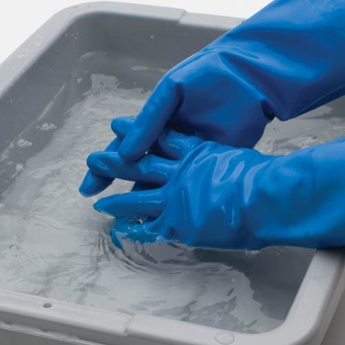 D2 Surface Sanitizer sanitizes gloves and footwear in 10 seconds!