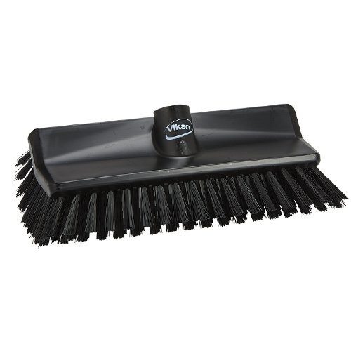 Color-Coded High-Low Floor Brush - Black