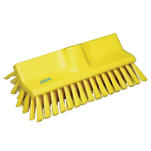Color-Coded High-Low Floor Brush - Yellow