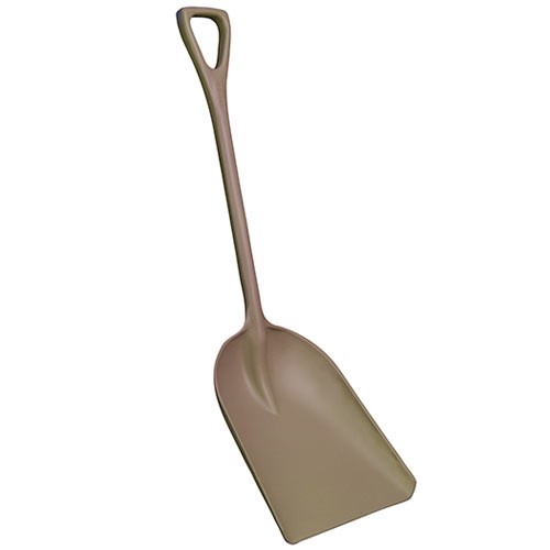 Brown Plastic Shovel - Small Blade 