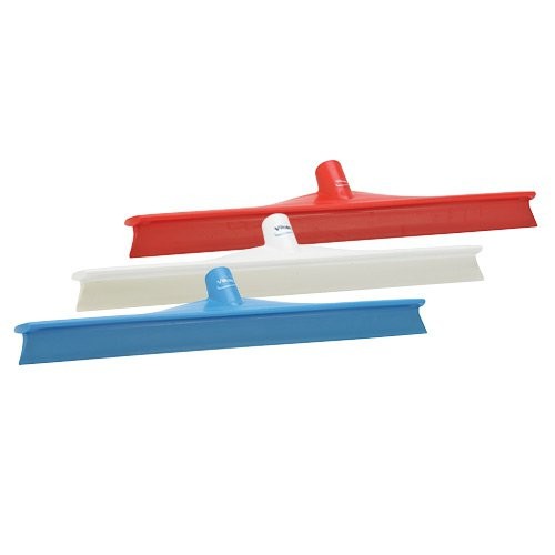 12 Hand Squeegee, One-Piece Super Hygienic, With Hand Grip - Red -  K28243/R