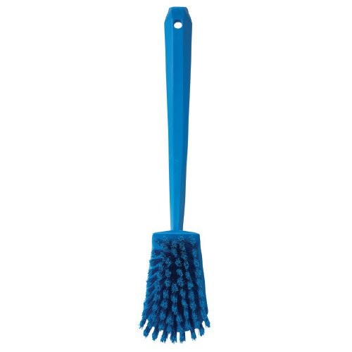 Vikan, Blue Brush,Scrub,Round,Stiff,5,PP/PBT, 3885