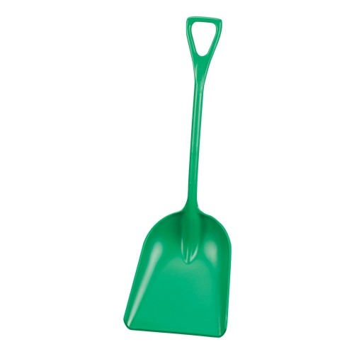 Green Plastic Shovel - Large Blade