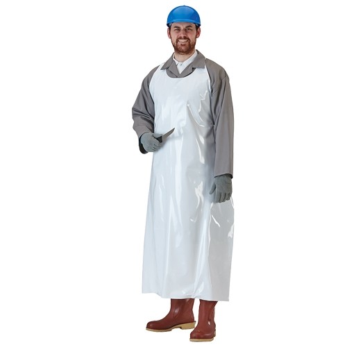Die-Cut Endeavor Apron provides ten times the abrasion-resistance of PVC and five times that of vinyl.