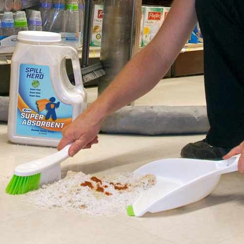 XSORB Spill Clean-Up is the safe, easy and economical spill clean up.