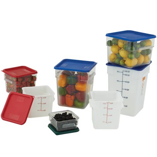 Squares Food Storage Containers - Bunzl Processor Division