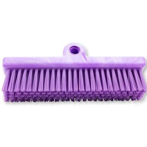 Purple, Bi-Level 10-Inch Floor Scrub Brush