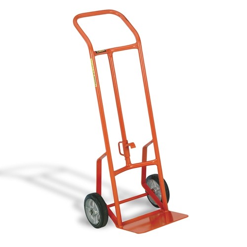 800-lb. Capacity Drum Hand Truck serves as two trucks in one!