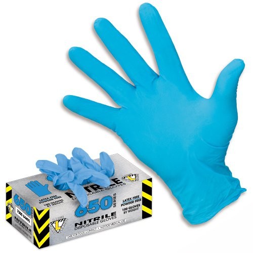 Blue, 650 Series Premium Nitrile Disposable Gloves