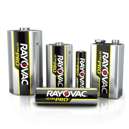 Rayovac Ultra Pro Alkaline Batteries are long lasting to power industrial and commercial devices.