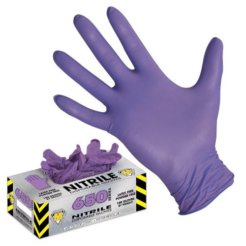 Grape, 650 Series Premium Nitrile Disposable Gloves