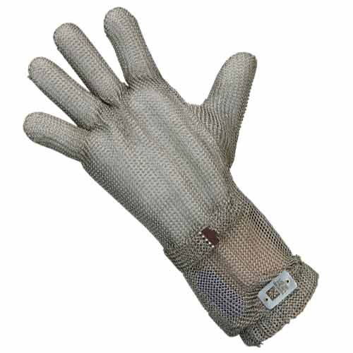 Workhorse Stainless Steel Metal Mesh Gloves with Spring Closure - Bunzl  Processor Division