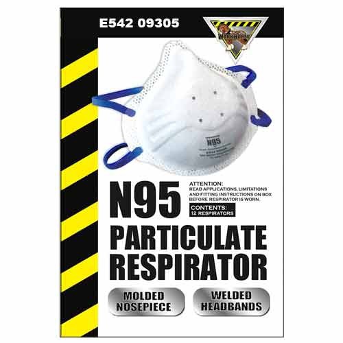 Packaging for N95 Respirators without Valve