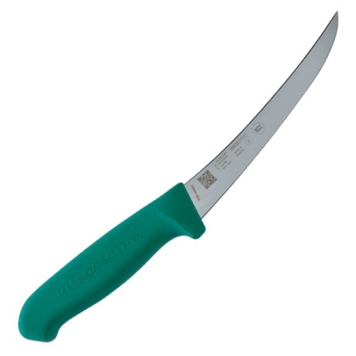 6-Inch Medium Flex, MH Green Handle Curved Boning Knife