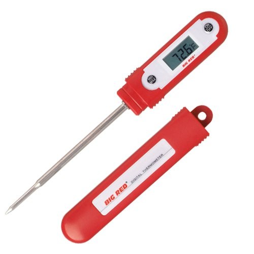 Big Red Water-Resistant Pocket Thermometer 