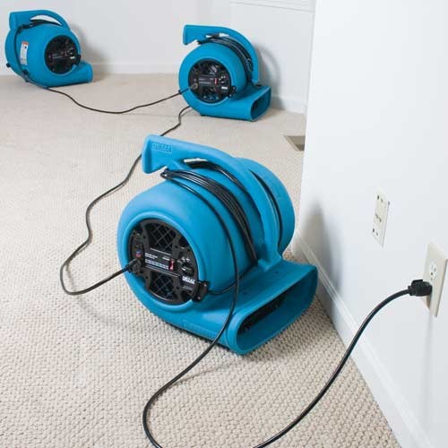 Daisy chain up to 3 units together with built-in outlets.