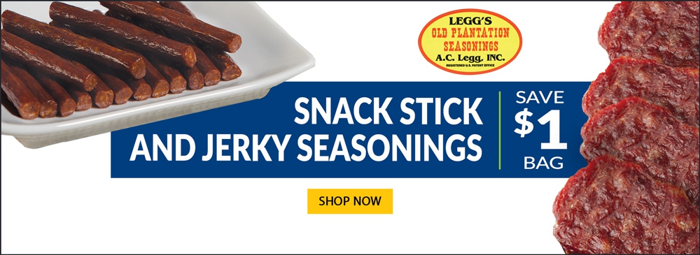 Seasonings – Jerky and Snack Stick – Save $1 Bag