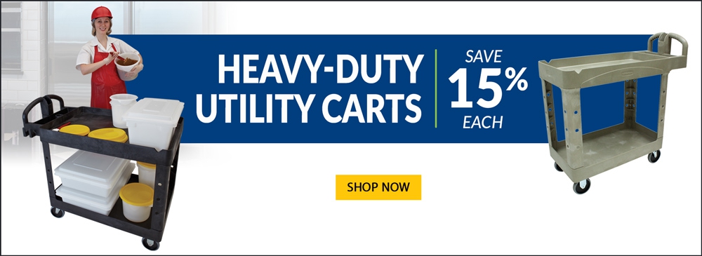 Heavy-Duty Utility Carts – 15% Off