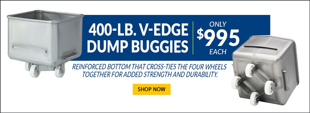 400-lb V-Edge Dump Buggy for only $995