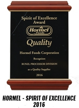 Hormel - Spirit of Excellence 2016 