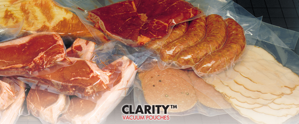 Clarity® Vacuum Pouches Work hard to Protect your Food
